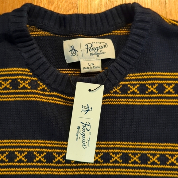 Penguin Sweater for men / Size: L - Picture 2 of 3